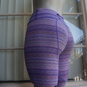 Lululemon purple Run Inspire Crop